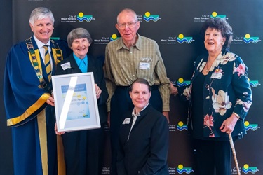 The Martin family - Ralph, Janet and Belinda - have spent many years volunteering with St Aloysius church.