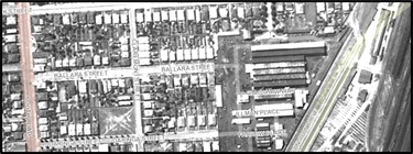 Mile End site by 1935 West Maps Public
