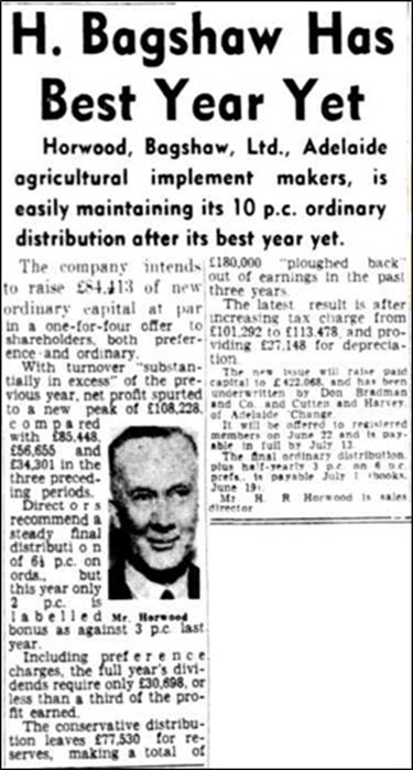 Advertiser 29 May 1953