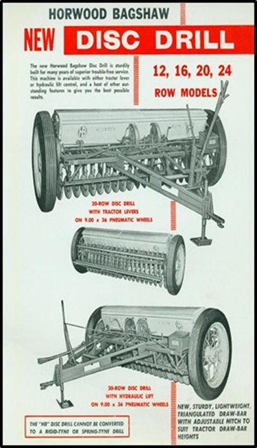 Horwood Bagshaw Disc Drill