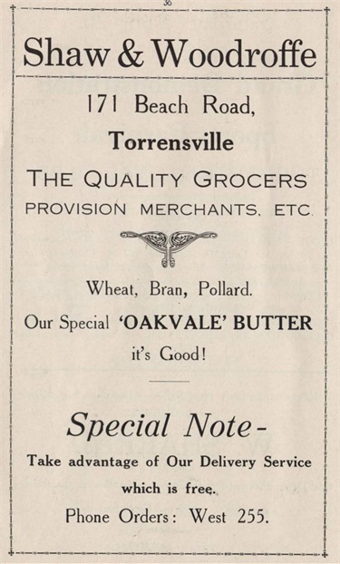 171 Beach Road - Shaw & Woodroffe Grocers