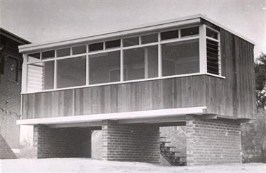 Thebarton Oval press box