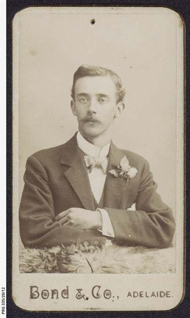 Samuel Albert (Bert) White, c1890 SLSA PRG335/28/12