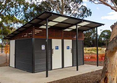 Apex Park toilets