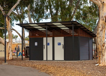 Apex Park toilets 2