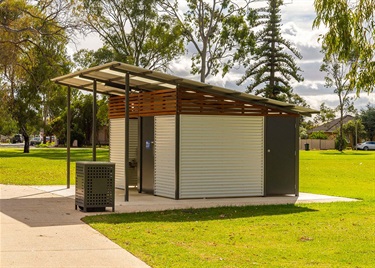 toilet block