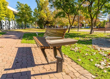 Memorial Gardens charging station