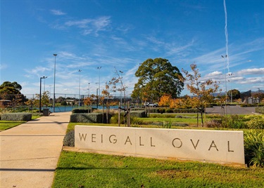 Weigall Oval entrance