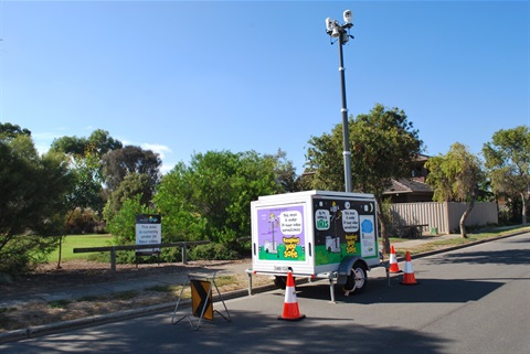 mobile cctv trailers