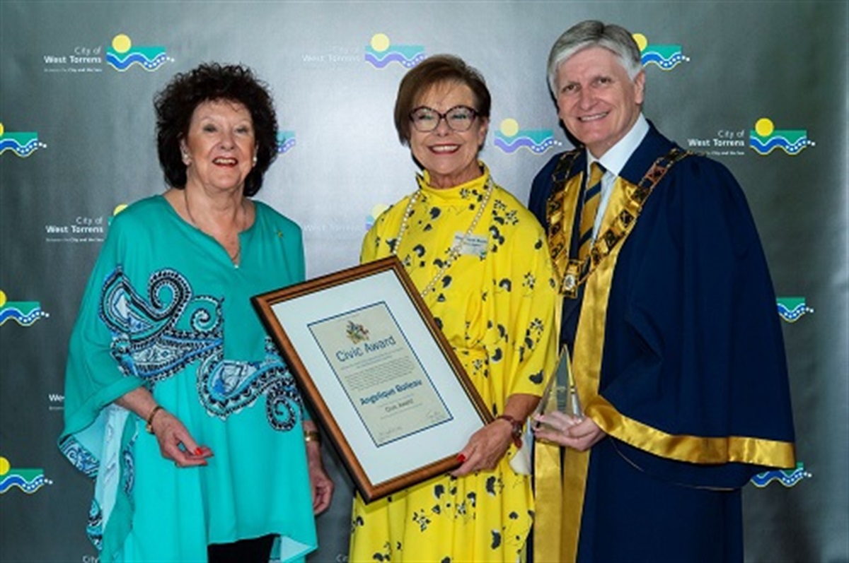 Civic Award 2020 Angelique Boileau City of West Torrens
