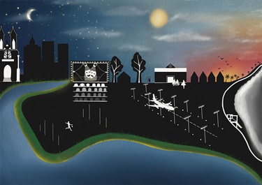 A view from the River Torrens - Ashleigh Tarling