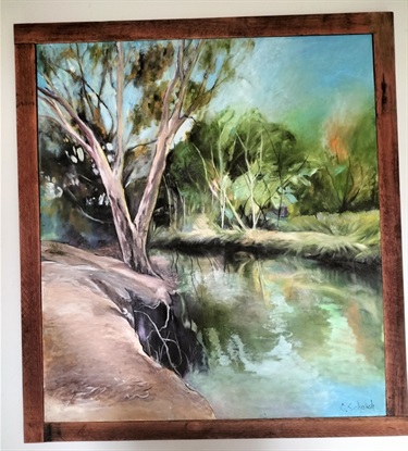 Gums along the Torrens - Carol Scholich
