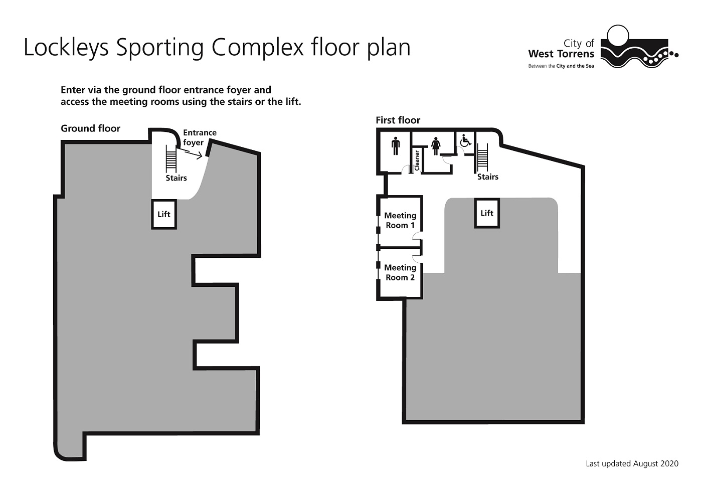 Lockleys Sporting Facility floor plan