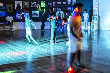 Silent disco at Music and Markets
