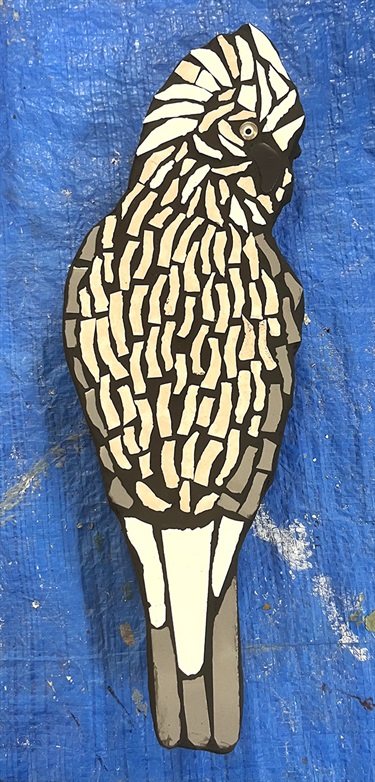 Mosaic bird
