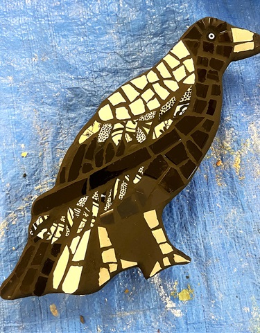 Moscaic bird