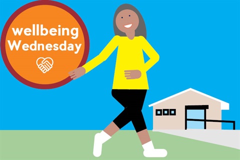 Wellbeing Wednesday dance mix web graphic April 2025.jpg
