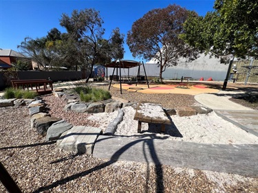 Richmond Oval Playspace Sand Play