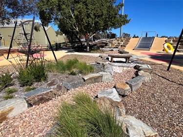 Richmond Oval Playspace Slide and Swing