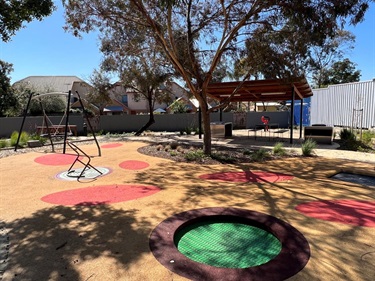 Richmond Oval Playspace Trampoline