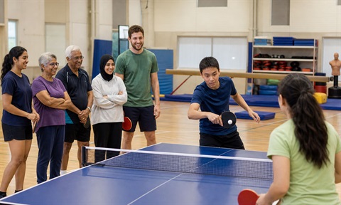 Western Youth Centre daily sporting activities